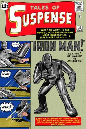 Tales of Suspense #39 (Marvel Comics, 1963), CGC 8.0 graded comic book, Universal Blue label — front cover in its holder