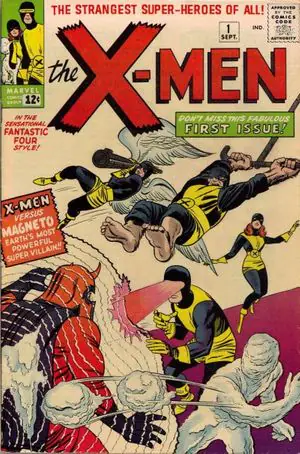 X-Men #1 (Marvel Comics, 1963), CGC 9.0 graded comic book, Universal Blue label — front cover in its holder